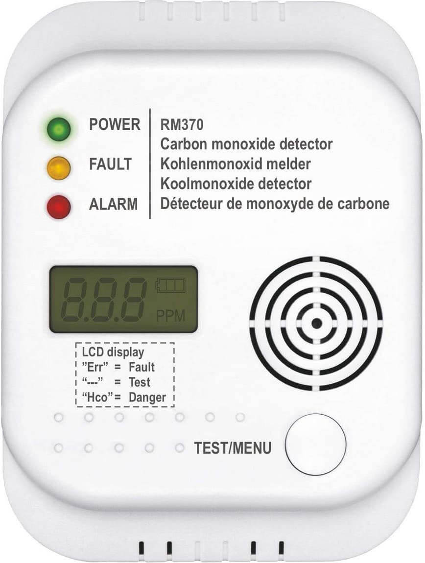 Détecteur de monoxyde de carbone Testeur d'avertissement haute performance  Alarme Sécurité Détecter