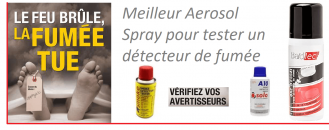 Meilleur gaz d’essai pour détecteur de fumée