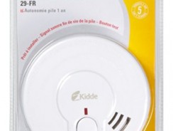 Test du détecteur Kidde 29-FR, pas cher et efficace